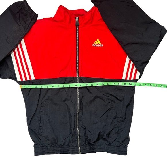 Adidas vintage 90s windbreaker zip up jacket - Picture 4 of 11